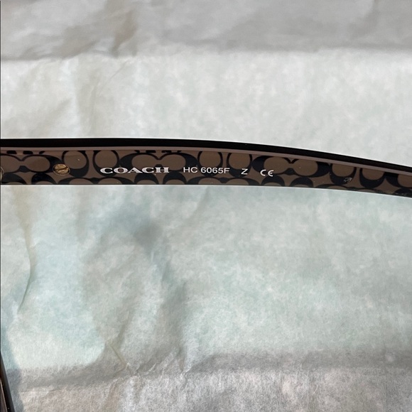 Coach Women's Glasses in Brown Pattern - Picture 2 of 6